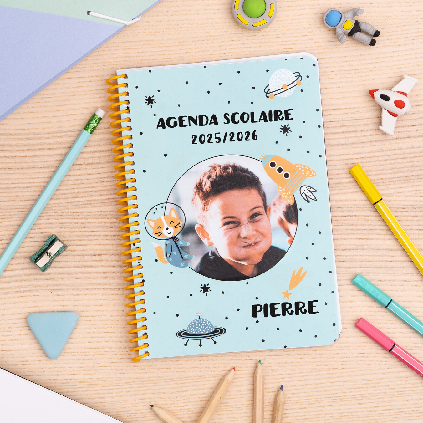 Agenda A6 personnalisé