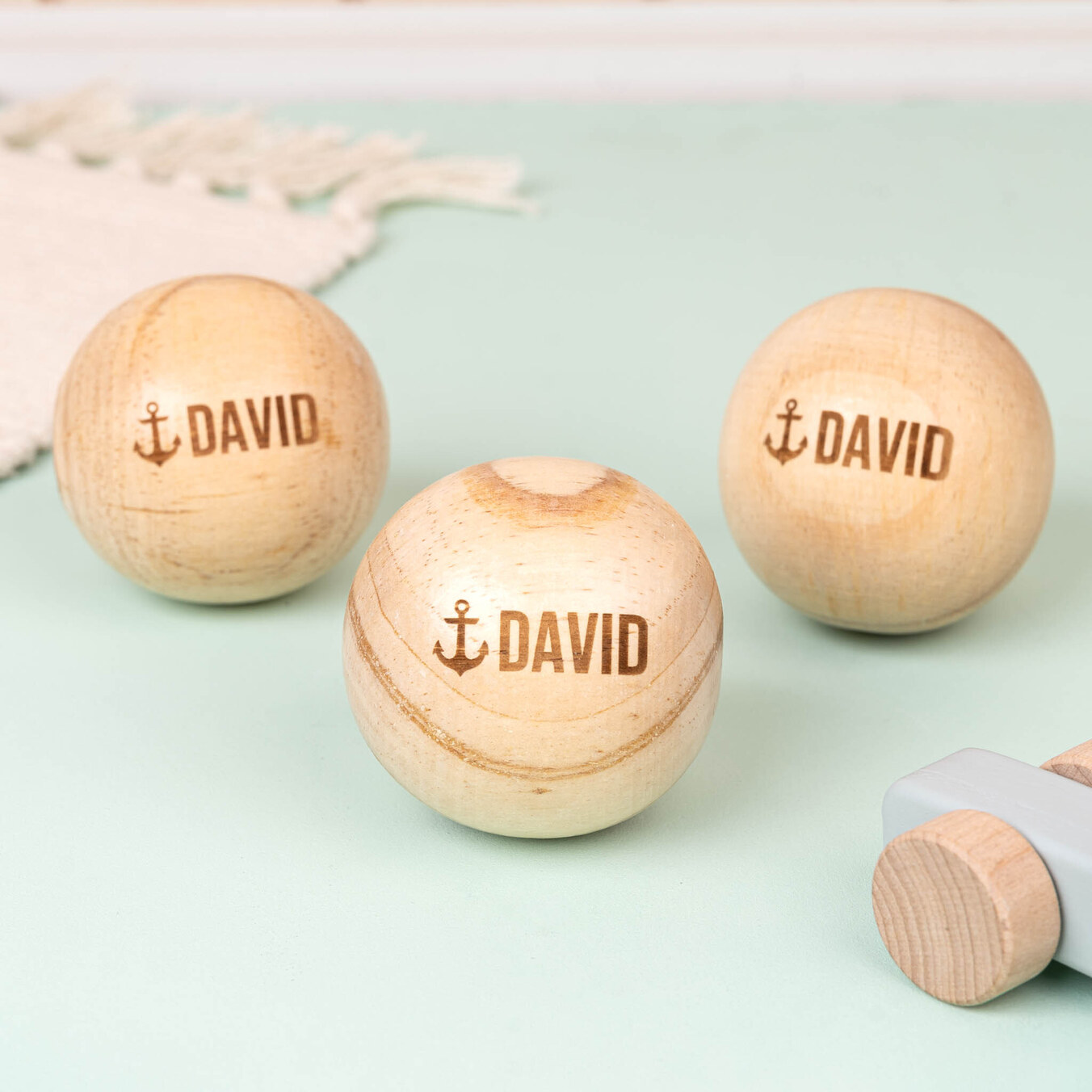 Personalizovaná dřevěná hra petanque