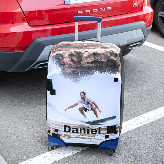 Personalisierte Abdeckungen für Reisegepäck