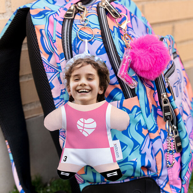 Personalisierter Schlüsselanhänger Püppchen