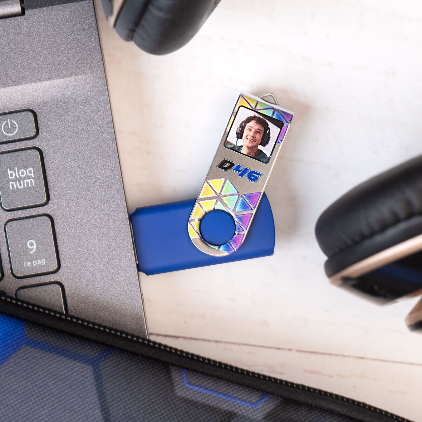 Chiavetta USB plastica personalizzata 16 GB