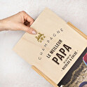 Coffret vin en bois personnalisé double