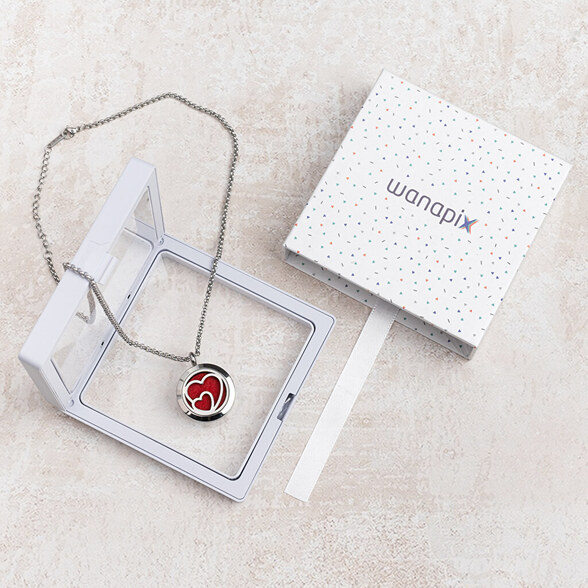 Ciondolo inciso aromaterapia