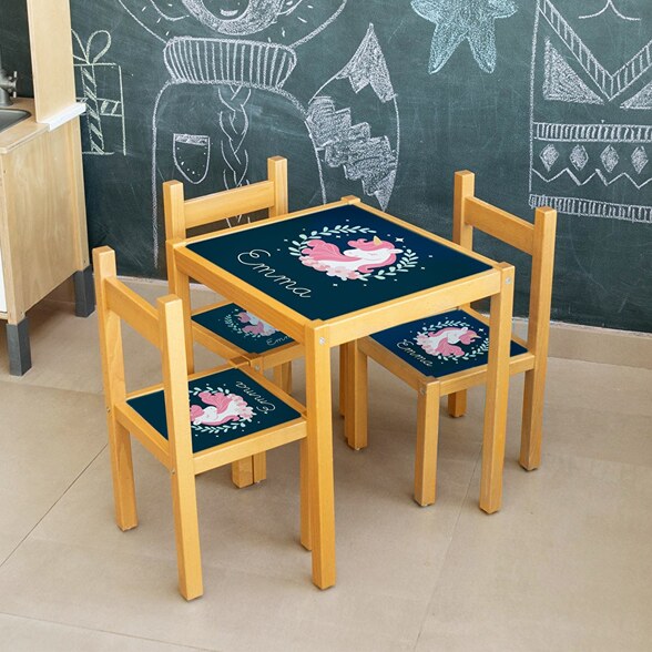 Tavolo personalizzato per bambini