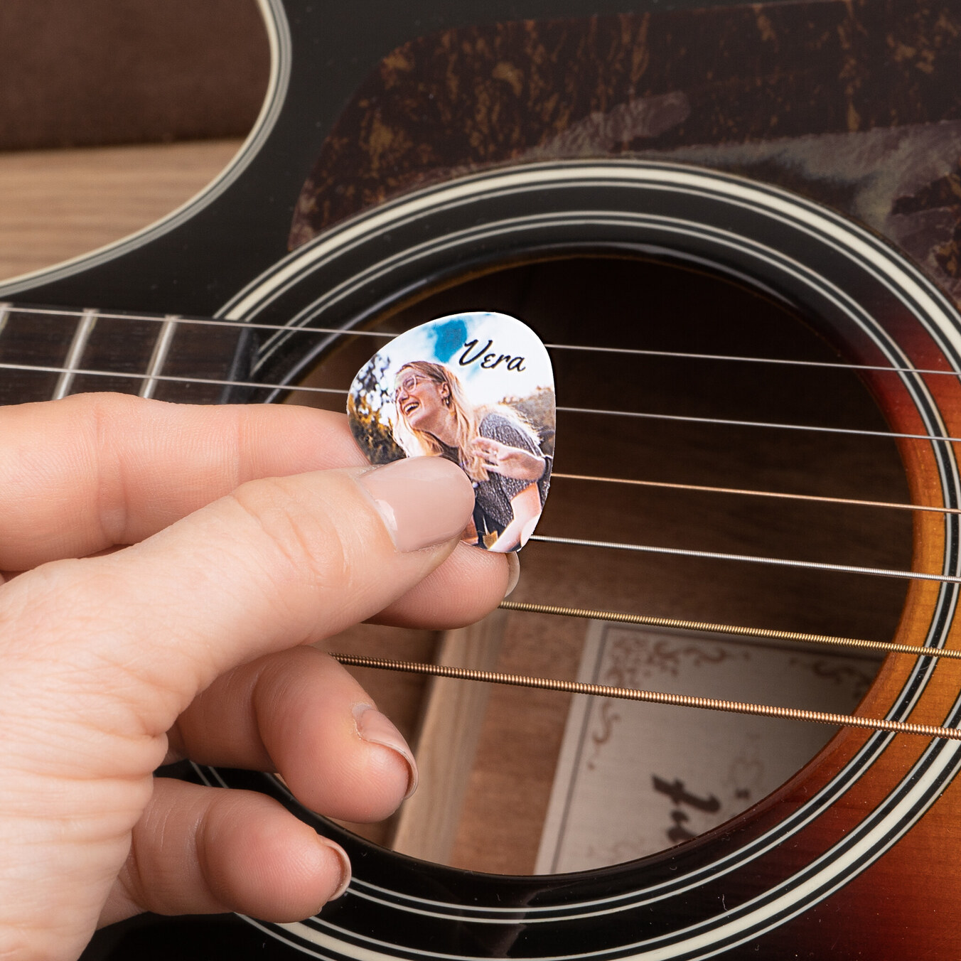 Púas de guitarra personalizadas