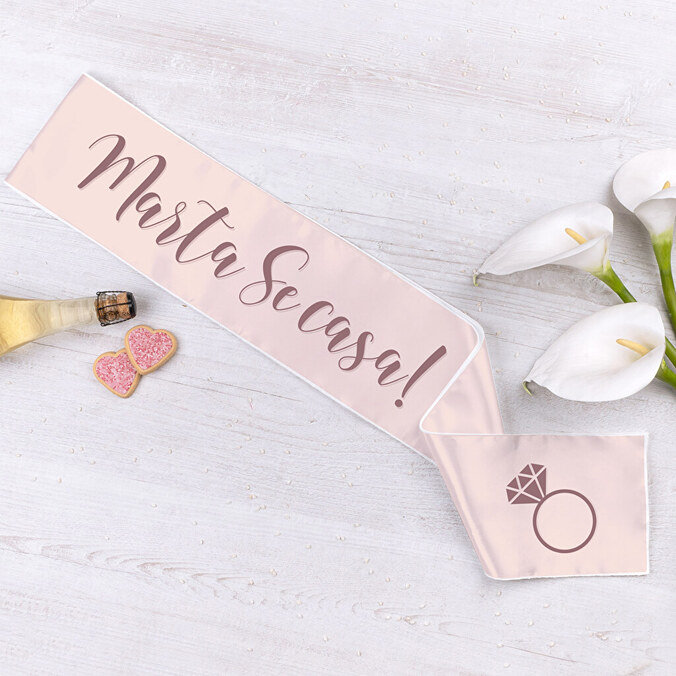 Banda personalizada de tela