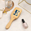 Eco-friendly personalised bamboo hairbrush Eco-friendly personalised bamboo hairbrush