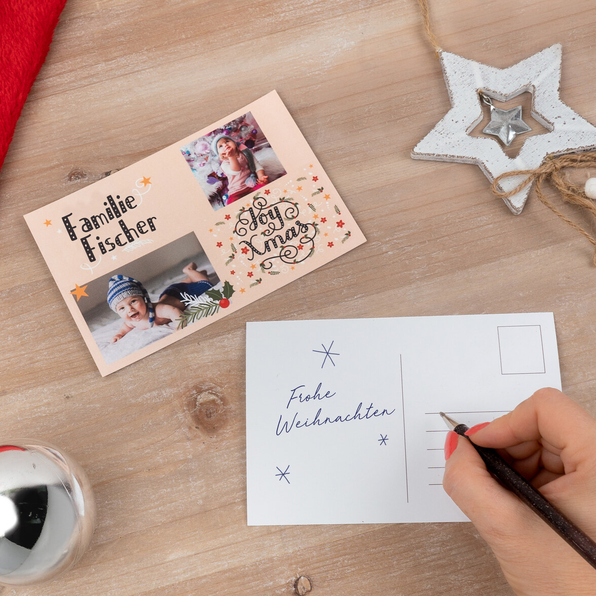 Postkarte drucken und selbst gestalten | Wanapix