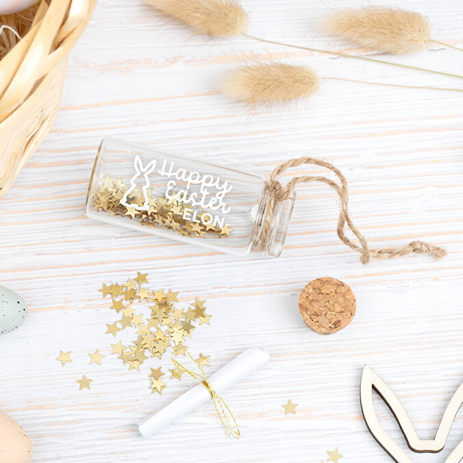 Grawerowana z imieniem ozdoba szklana