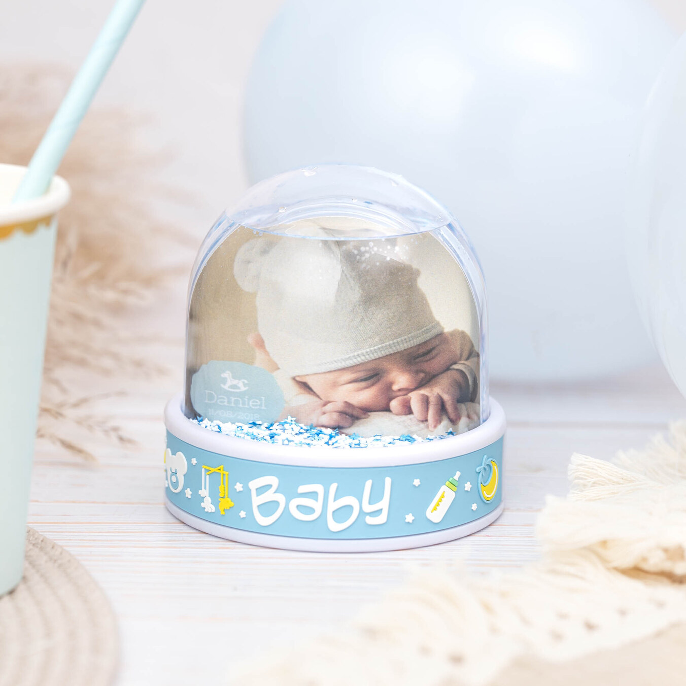 Personlig snöglob för baby