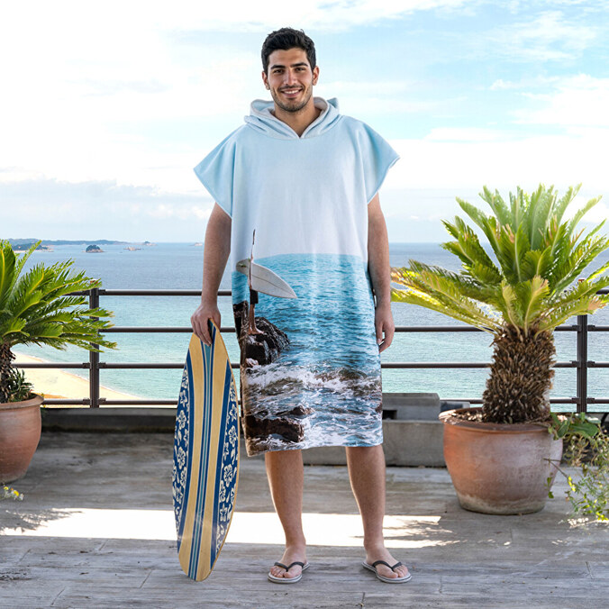 Badeponcho Erwachsene
