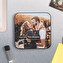 Personalised musical magnet with photo