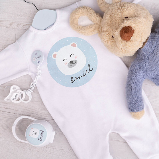 Personalised pyjamas for babies