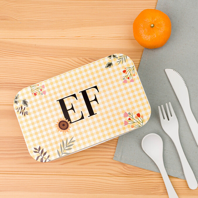 Lunch box z nadrukiem