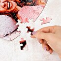 Personalised heart shaped jigsaw puzzle