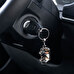 Porte-clés en métal personnalisé en forme de voiture