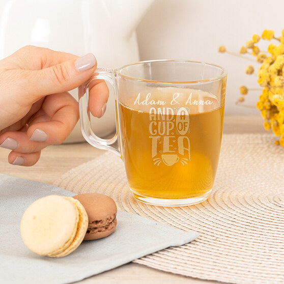 Tazas de té personalizadas con textos o diseños Tazas de té personalizadas con textos o diseños