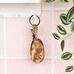 Personalised natural wood keyrings