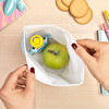 Porta snacks de tecido reutilizável personalizado
