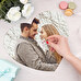 Personalised heart shaped jigsaw puzzle