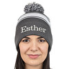 Gorro de inverno bordado