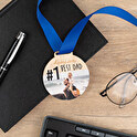 Houten medaille bedrukken