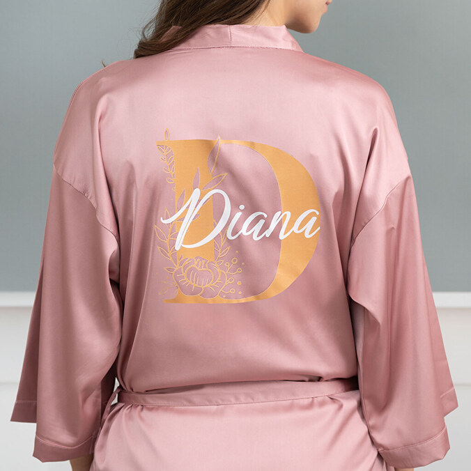 Vestaglia da sposa personalizzata