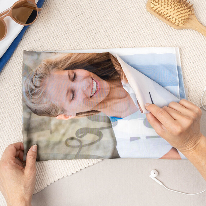 Pareo Wickeltuch mit Foto bedrucken