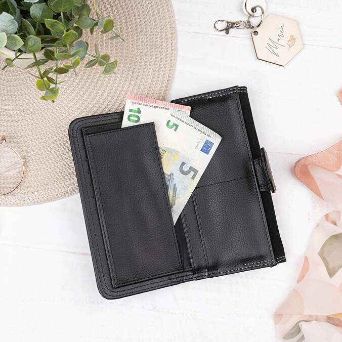 Personalised photo wallet for women