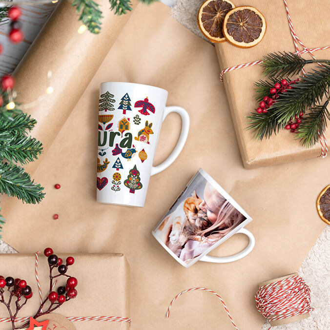 Tazza conica personalizzata