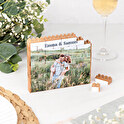 Puzzle Block personalizado madeira