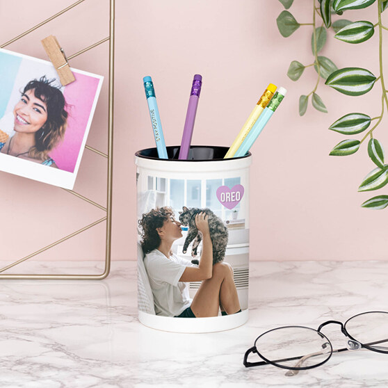 Bote porta lápices personalizado con foto Bote porta lápices personalizado con foto
