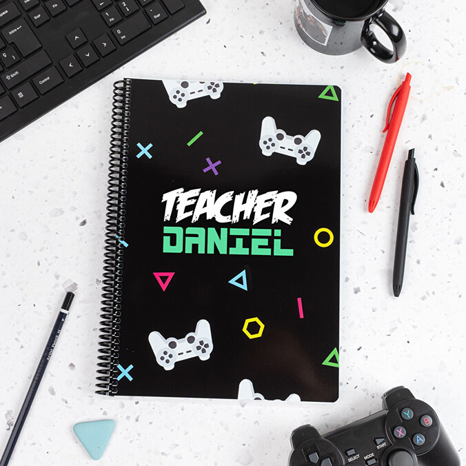 Personalised spiral notebooks