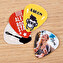 Personalised guitar picks (Pack 4)