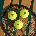 Tennisbollar med tryck