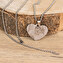 Personalised engraved heart necklace Personalised engraved heart necklace