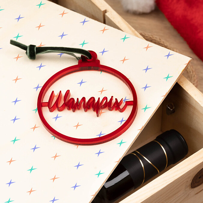 Pallina di Natale con nome personalizzato
