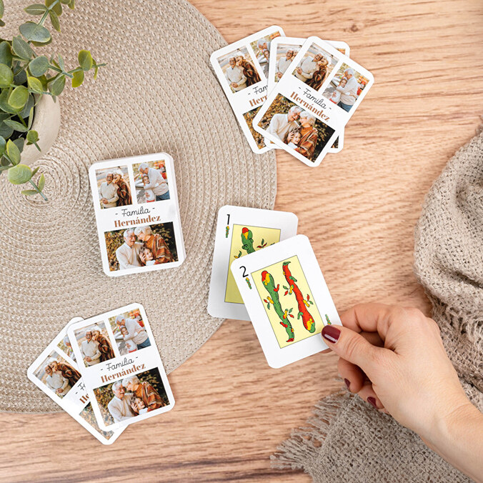 Personalised playing cards