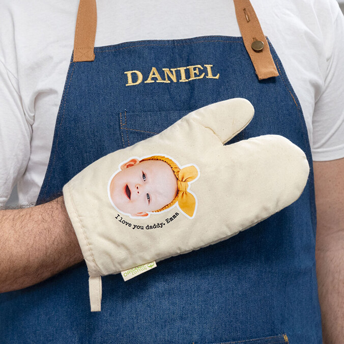 Personalised oven glove