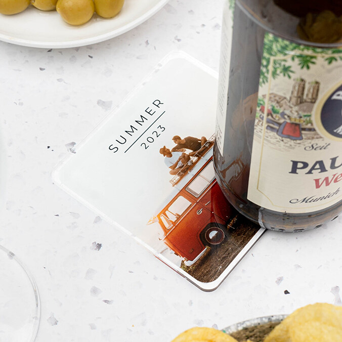 Personalised coasters