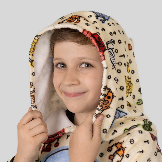 Personlig tæppe poncho