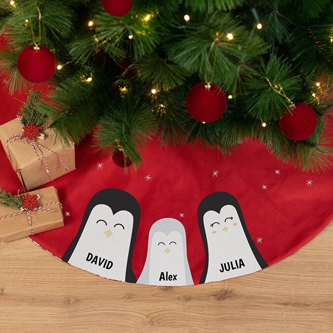 Gonna albero di Natale personalizzata