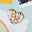 Wooden heart magnet Wooden heart magnet