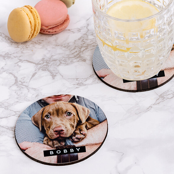 Personalised coasters