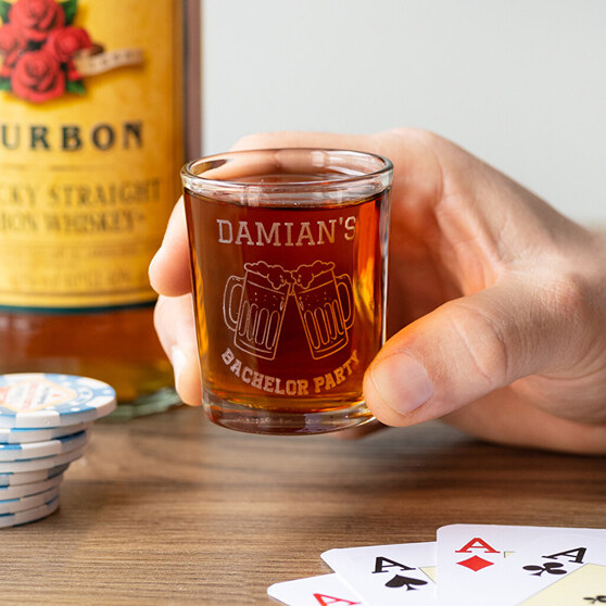Vasos de chupito personalizados con textos y diseños Vasos de chupito personalizados con textos y diseños