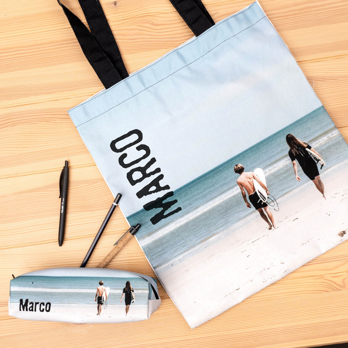 Borsa Personalizzata Borsa Mare Con Zip Con Palline Applicate Da Personalizzare Con Confi Borsa E Telo Mare Donna Coordinati