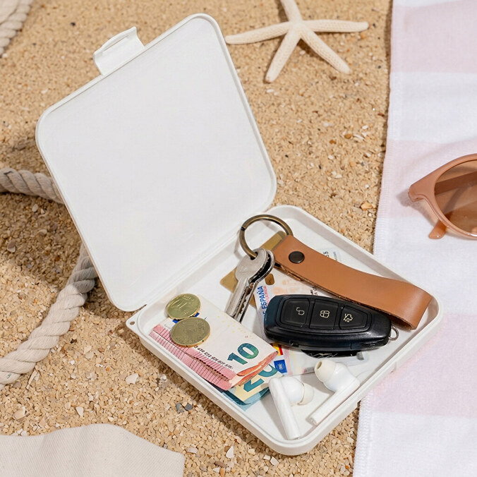Estuche antibacteriano personalizado de plástico