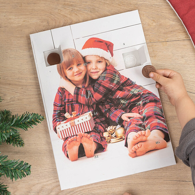 Lav din egen julekalender med billede