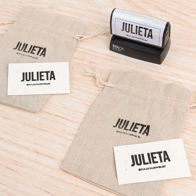 Personalizowany stempel automatyczny do materiału 2,3x5,9