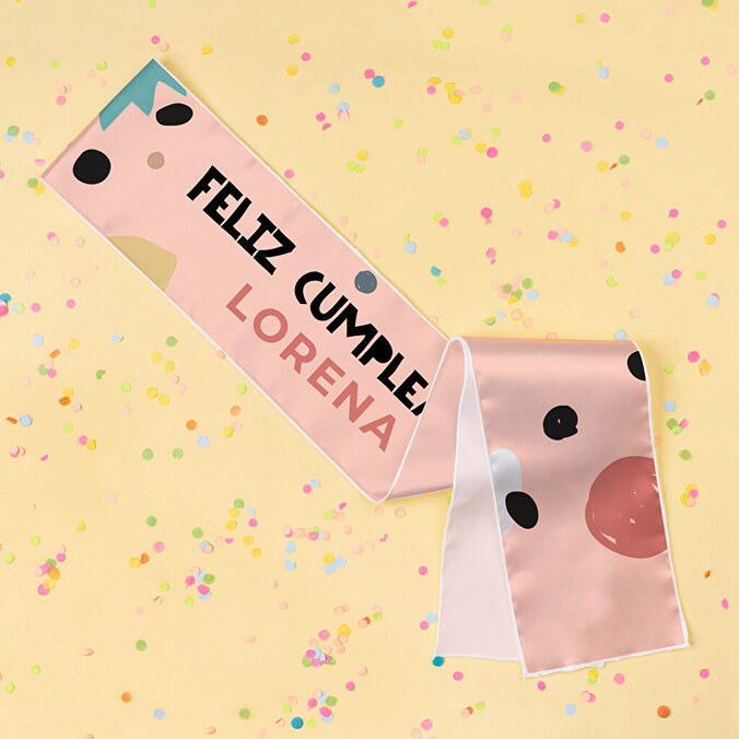 Banda personalizada de tela